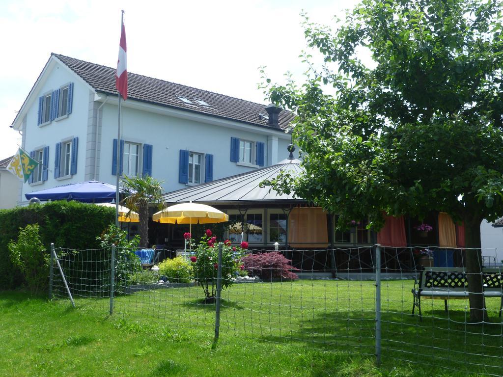 Hotel Speiserestaurant Bahnhof Guttingen ภายนอก รูปภาพ