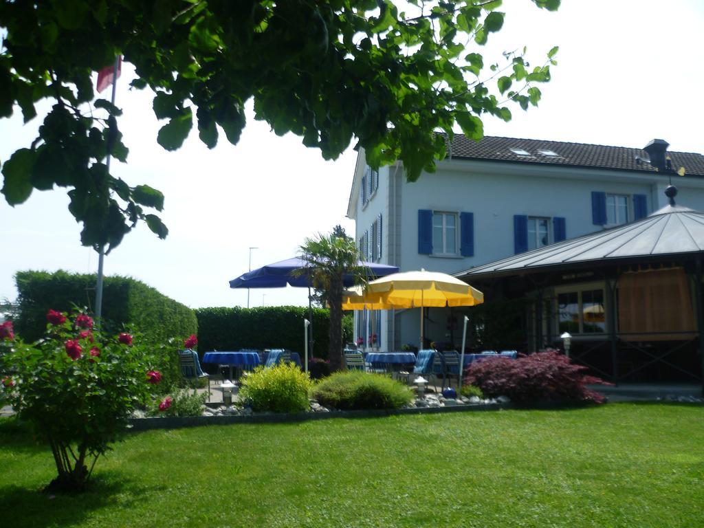Hotel Speiserestaurant Bahnhof Guttingen ภายนอก รูปภาพ